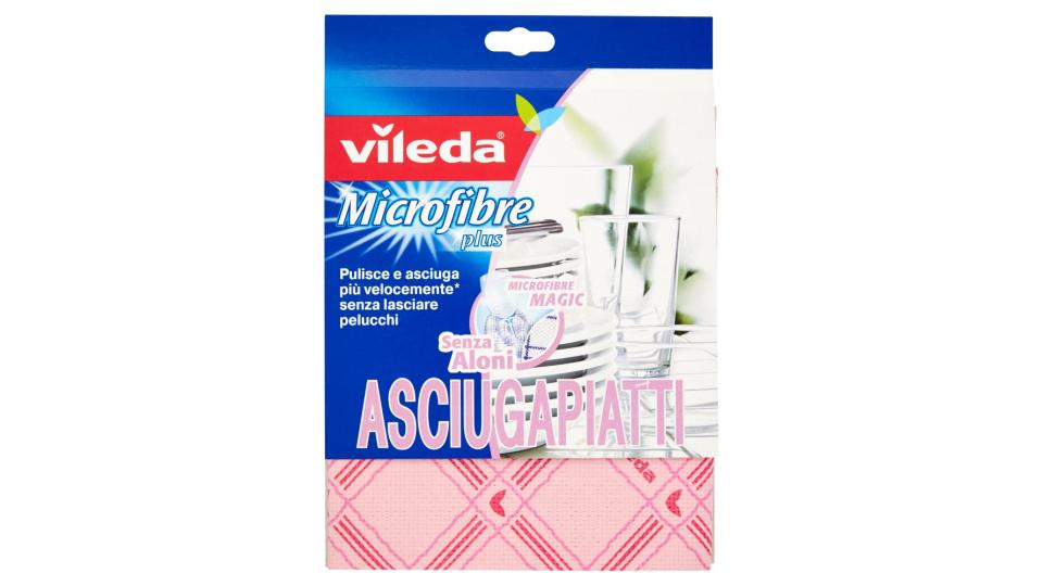 Vileda Microfibre Plus Asciugapiatti