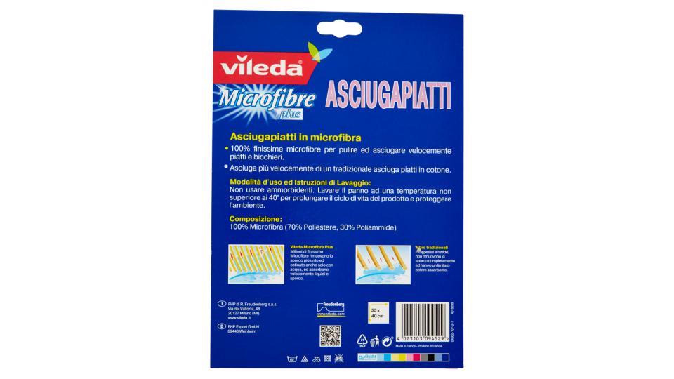 Vileda Microfibre Plus Asciugapiatti