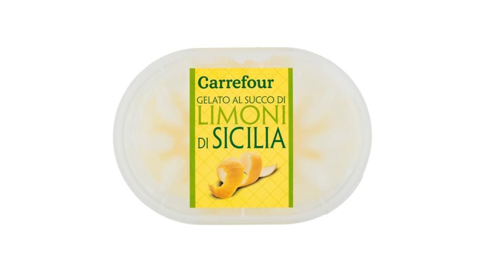 Carrefour Gelato al Succo di Limoni di Sicilia