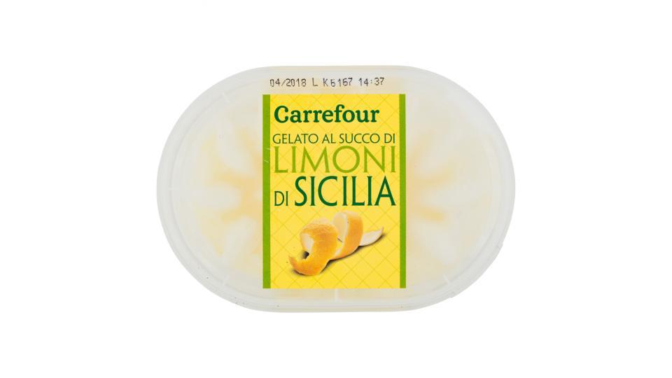 Carrefour Gelato al Succo di Limoni di Sicilia