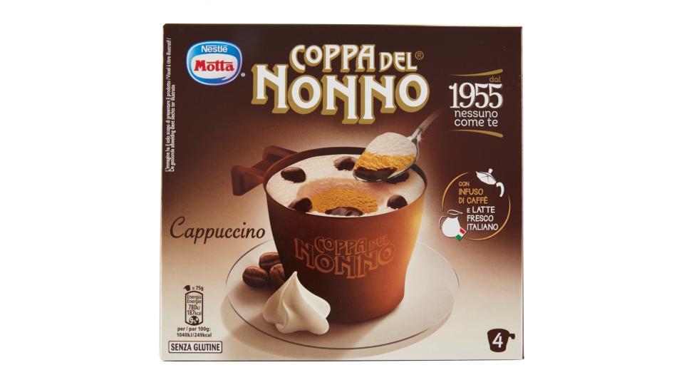 MOTTA COPPA DEL NONNO Cappuccino gelato alla panna e al caffè con infuso di caffè