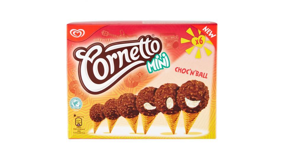 Cornetto Mini choc'n'ball 6 pezzi