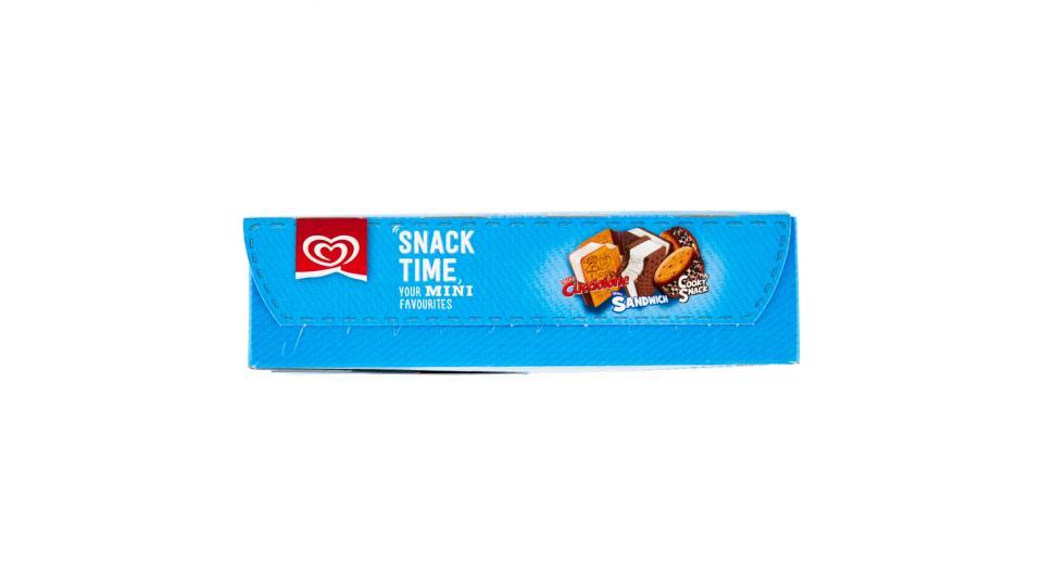 Algida Snack Time Cucciolone - Sandwich - Cooky Snack 6 pezzi mini