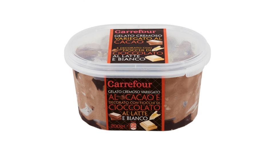 Carrefour Gelato Cremoso Variegato al Cacao