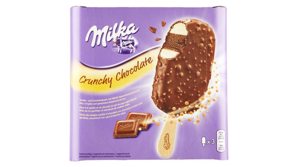 Milka Stecchi Crunchy Chocolate