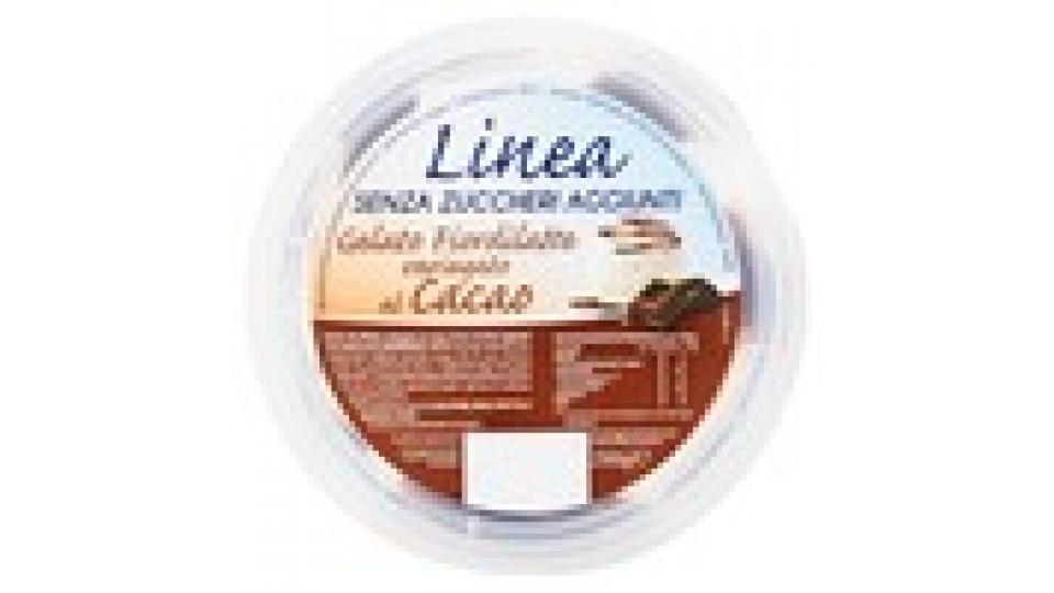 Linea Senza Zuccheri Aggiunti Gelato Fiordilatte variegato al Cacao