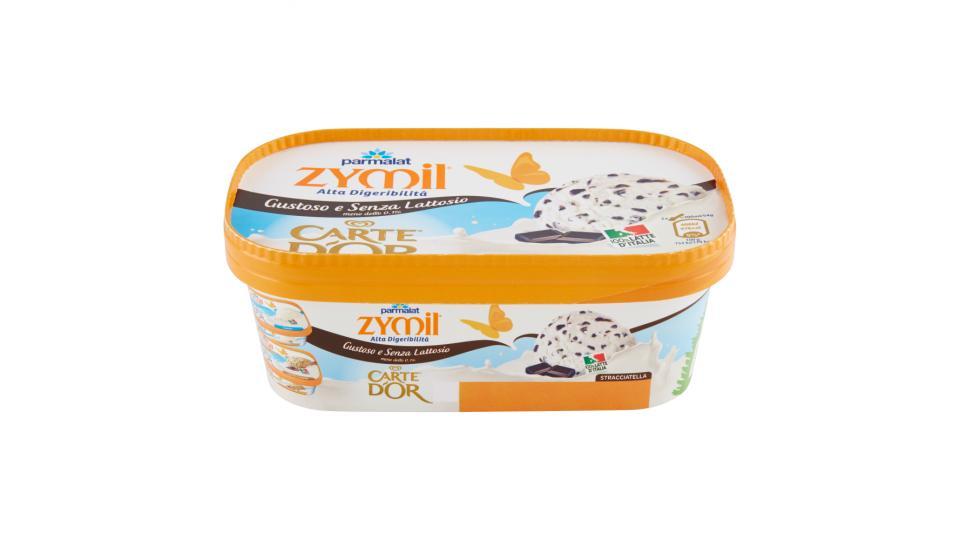 Carte D'Or e Zymil Gelato senza lattosio Stacciatella