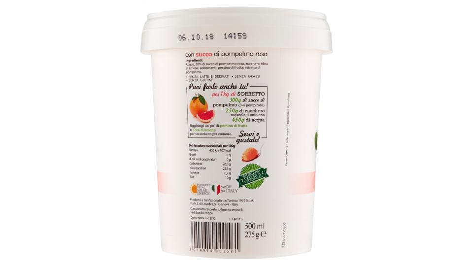 Tonitto Il Sorbetto Pompelmo Rosa