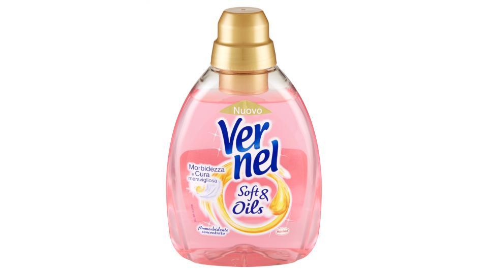 Vernel Soft&Oils Ammorbidente concentrato rosa