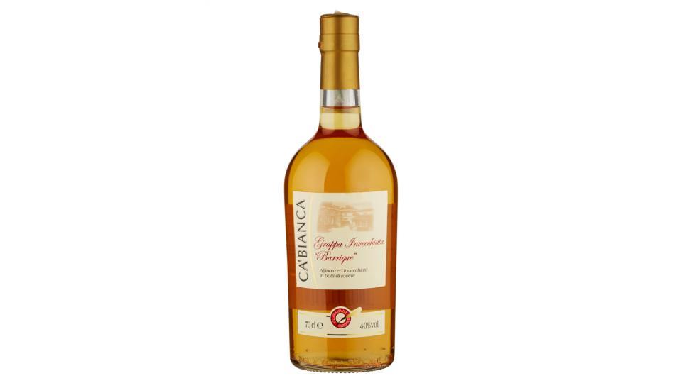 Ca' Bianca Grappa Invecchiata "Barrique"
