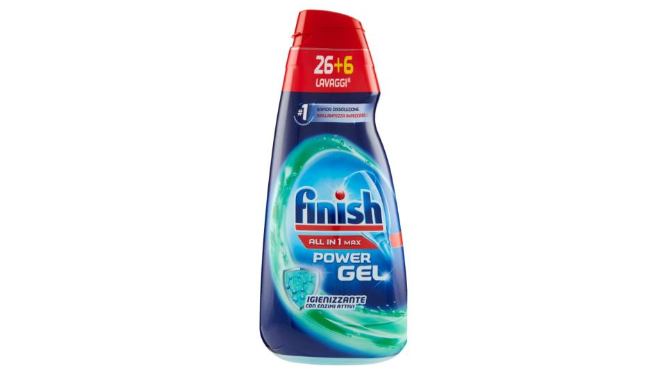 finish Tutto in 1 Max Gel Concentrato Igienizzante