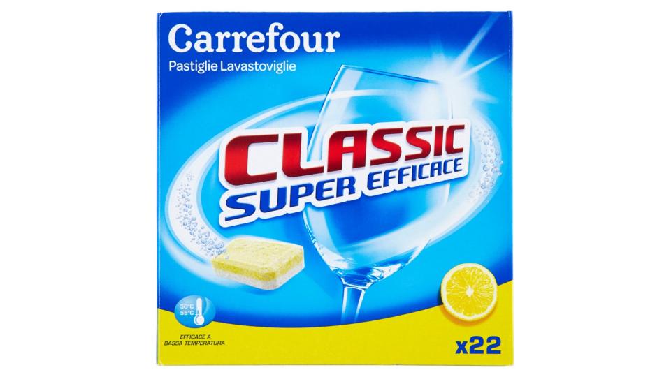 Carrefour Pastiglie Lavastoviglie Classic limone