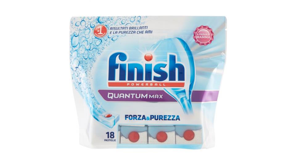 Finish Powerball Quantum Max Forza&Purezza 18 pastiglie