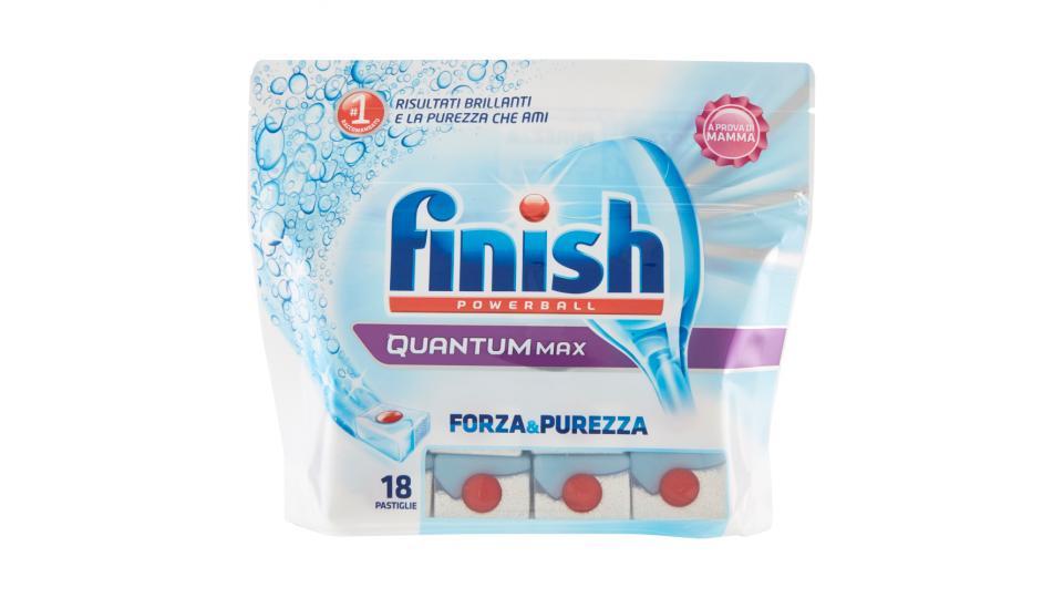 Finish Powerball Quantum Max Forza&Purezza 18 pastiglie