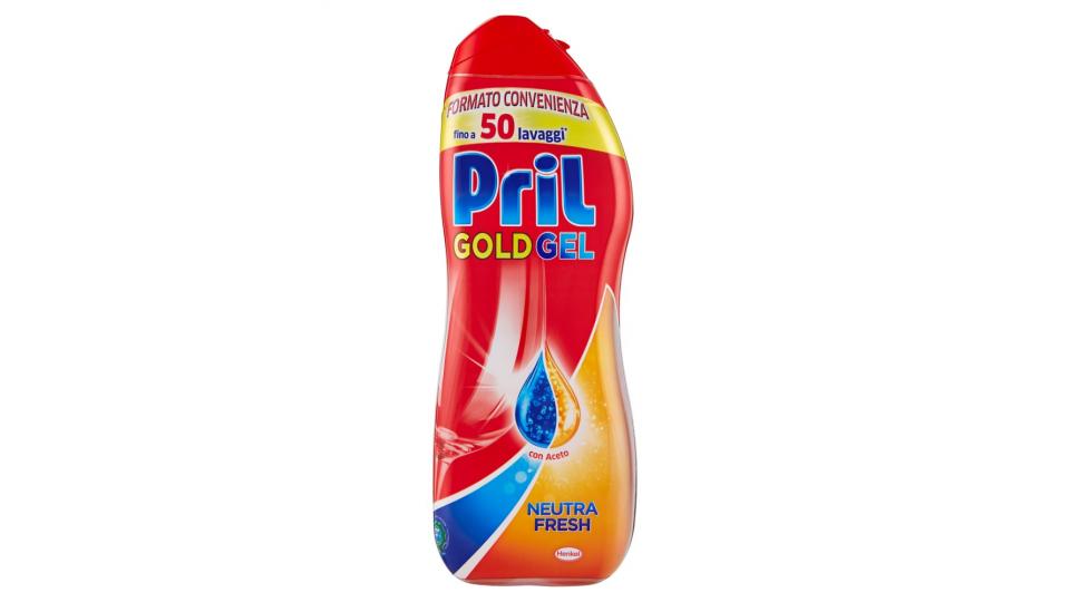 PRIL Gold Gel Neutra Fresh 1000 ml.