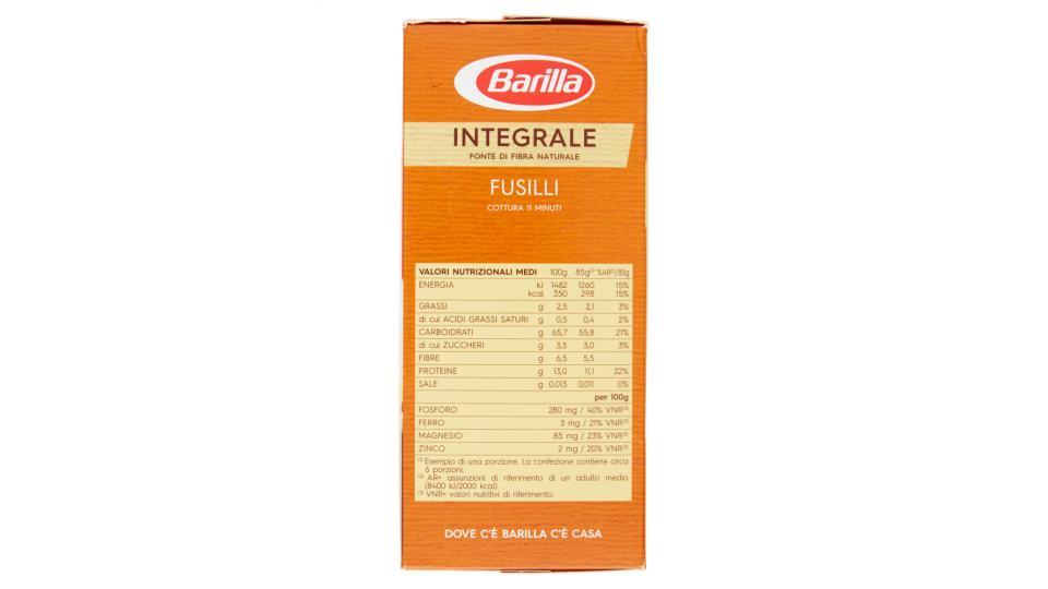 Barilla Integrale Fusilli