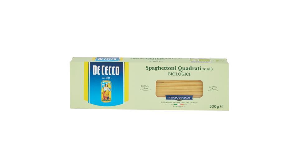 De Cecco Spaghettoni Quadrati n° 413 Biologici