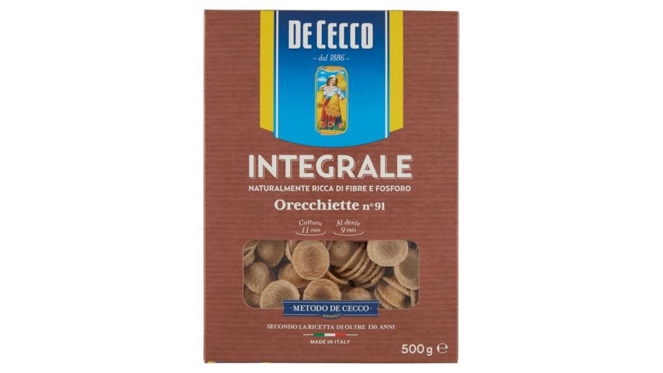 De Cecco Orecchiette n° 91 Integrali