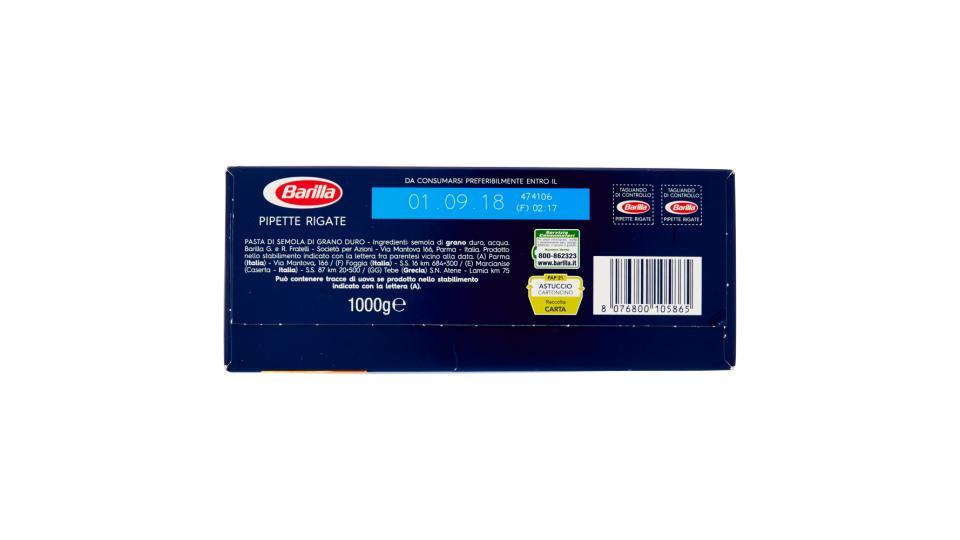 Barilla Pipette Rigate n.86