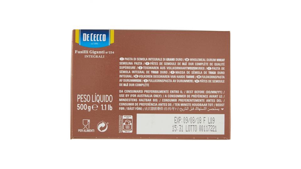 De Cecco Fusilli Giganti n° 234 Integrali