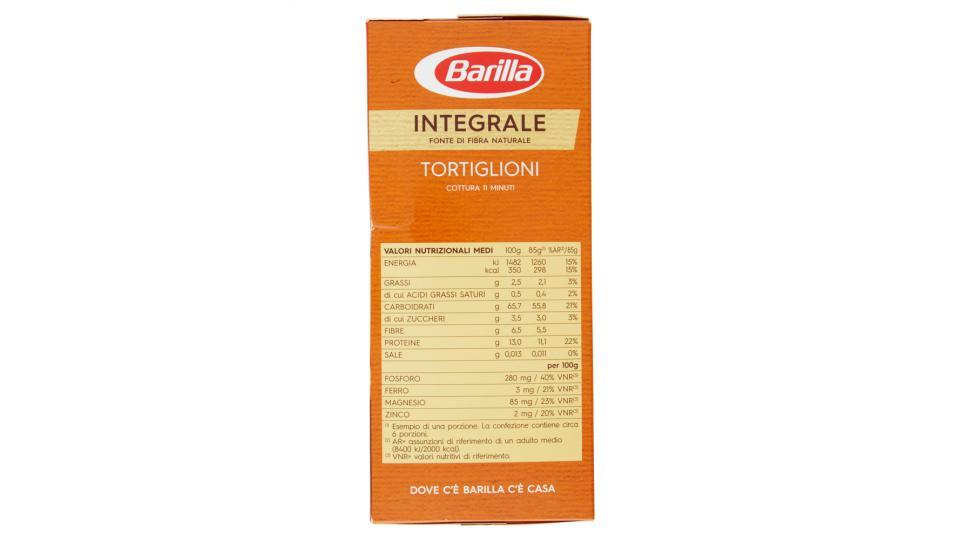 Barilla Integrale Tortiglioni