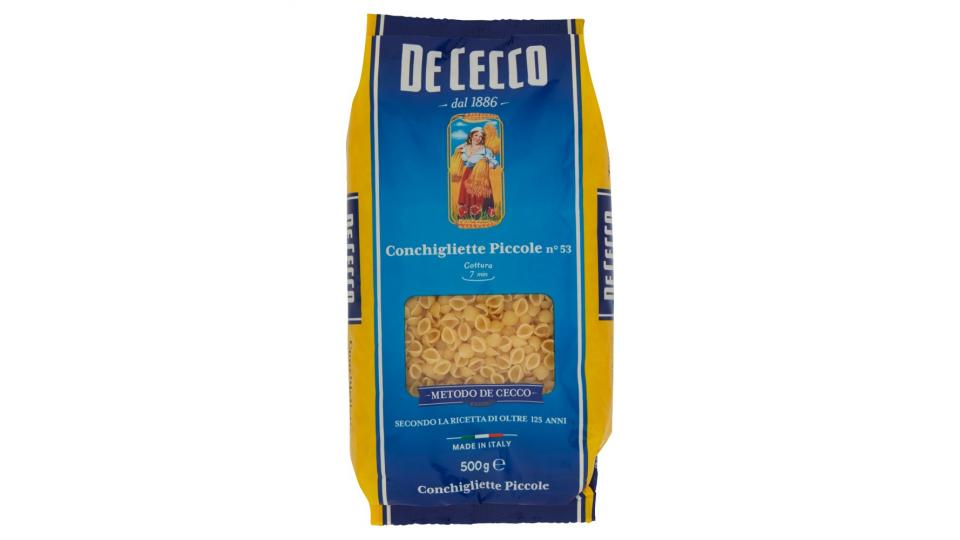 De Cecco Conchigliette piccole n° 53