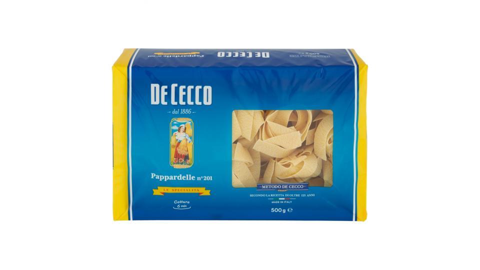 De Cecco Le Specialità Pappardelle n° 201