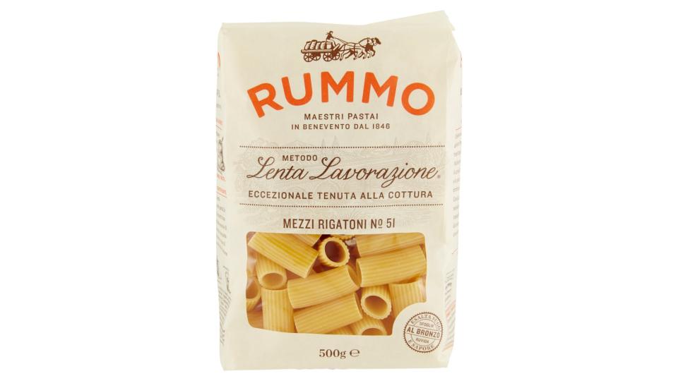 Rummo Mezzi rigatoni N° 51