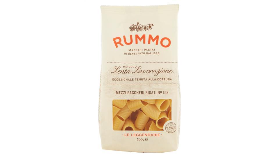 Rummo Le Leggendarie Mezzi Paccheri Rigati N° 152