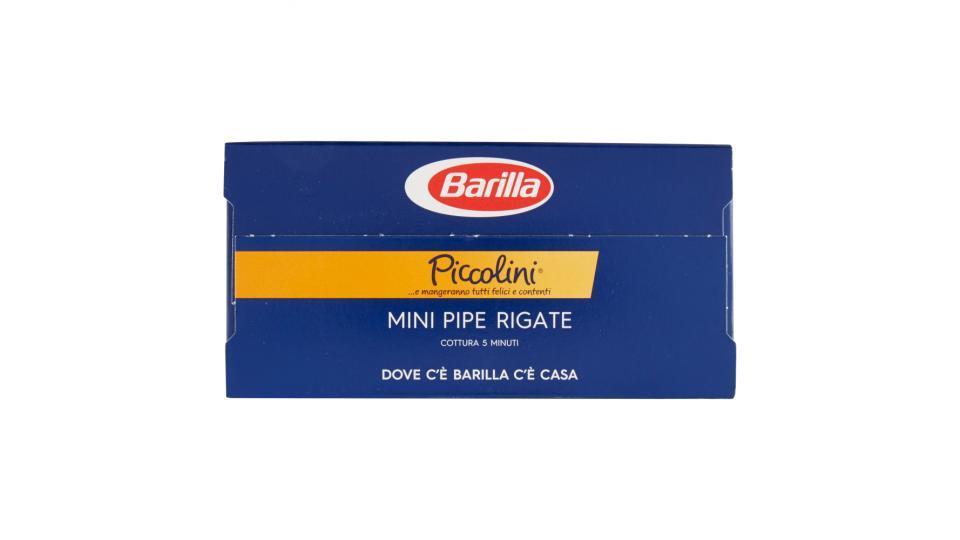 Barilla Piccolini Mini Pipe Rigate