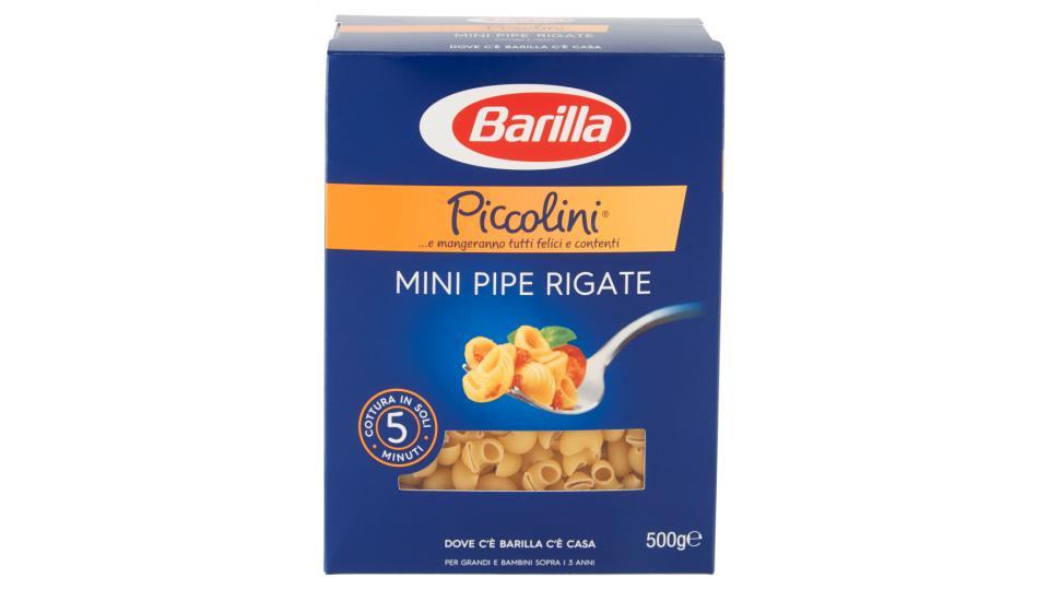 Barilla Piccolini Mini Pipe Rigate