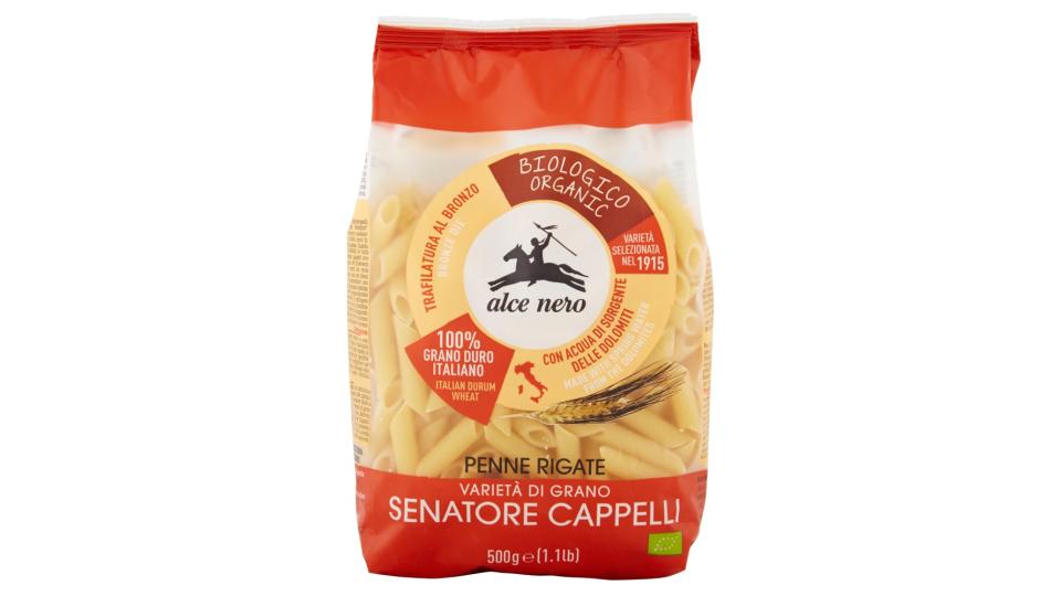 alce nero Varietà di Grano Senatore Cappelli Penne Rigate