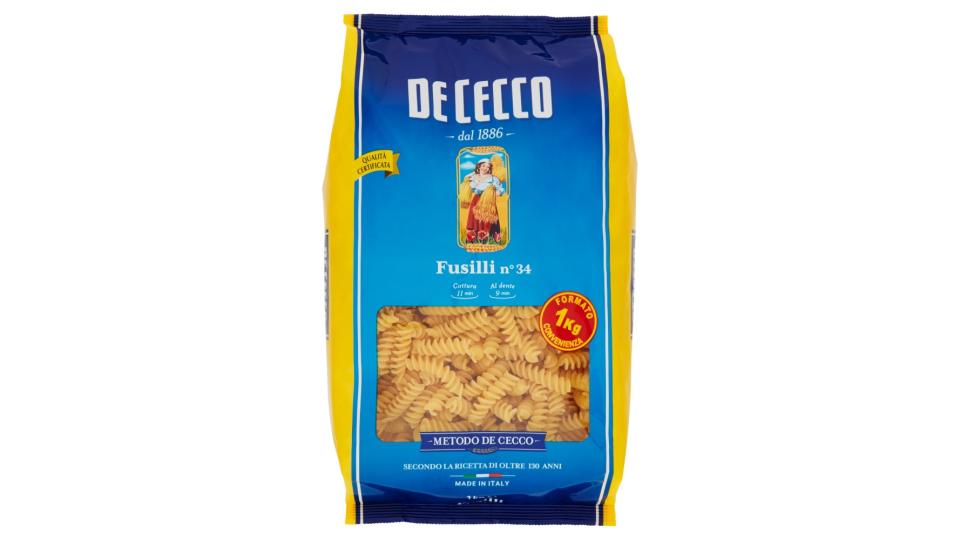 De Cecco Fusilli n° 34