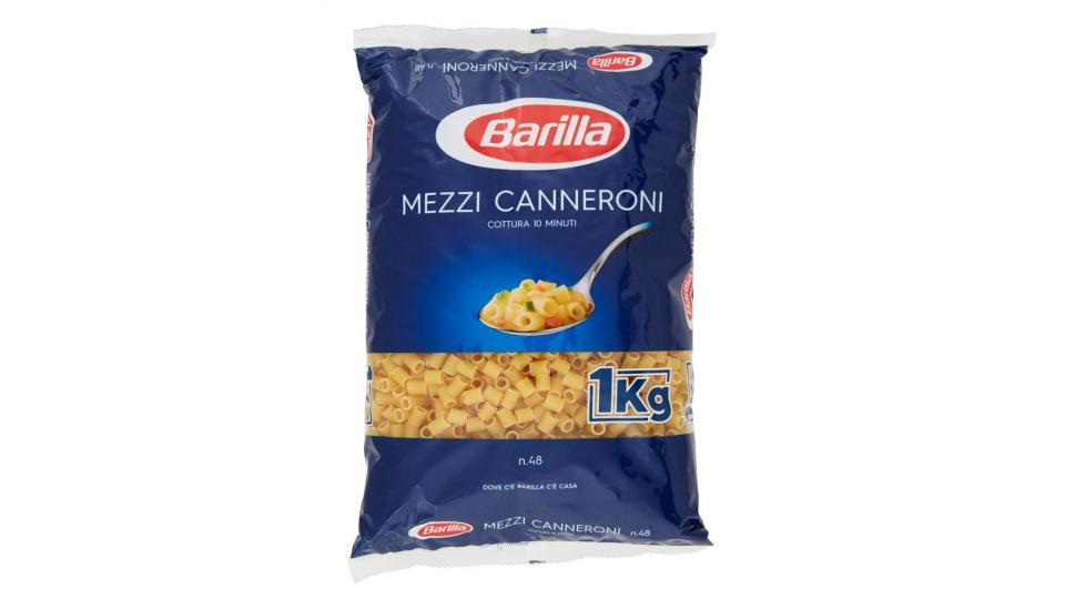 Barilla Mezzi Canneroni n. 48