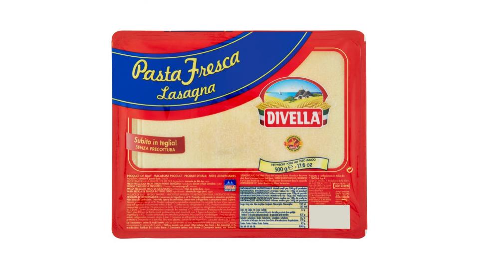 Divella Pasta Fresca Lasagna