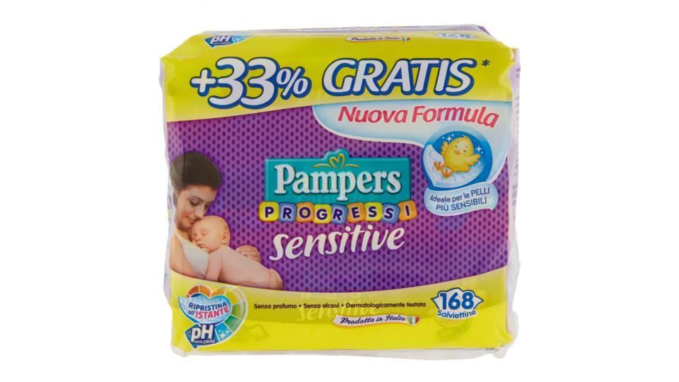 Pampers sensitive Progressi Nuova Lozione x168