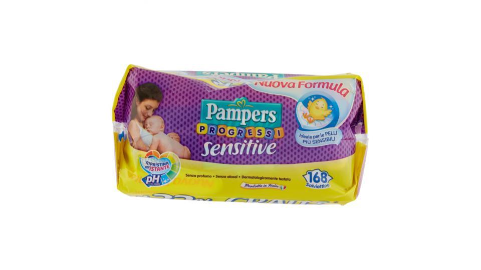 Pampers sensitive Progressi Nuova Lozione x168