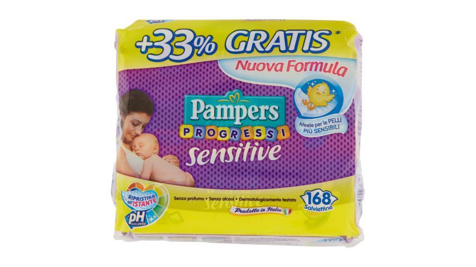 Pampers sensitive Progressi Nuova Lozione x168