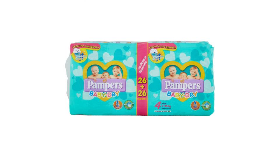 Pampers Baby Dry Maxi PD x52