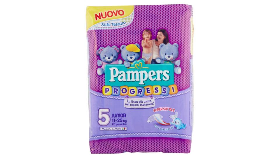 Pampers Progressi 5 junior 11-25Kg