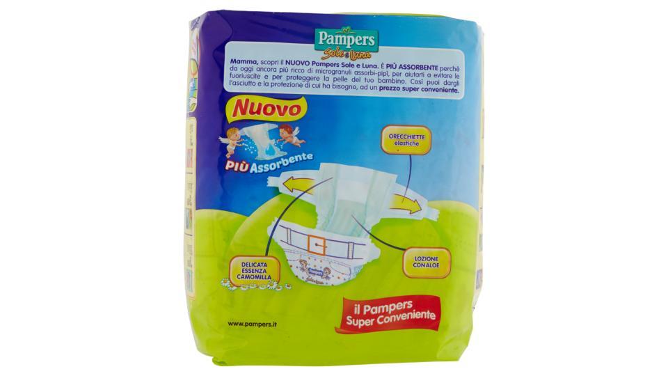 Pampers Sole e Luna Maxi x18