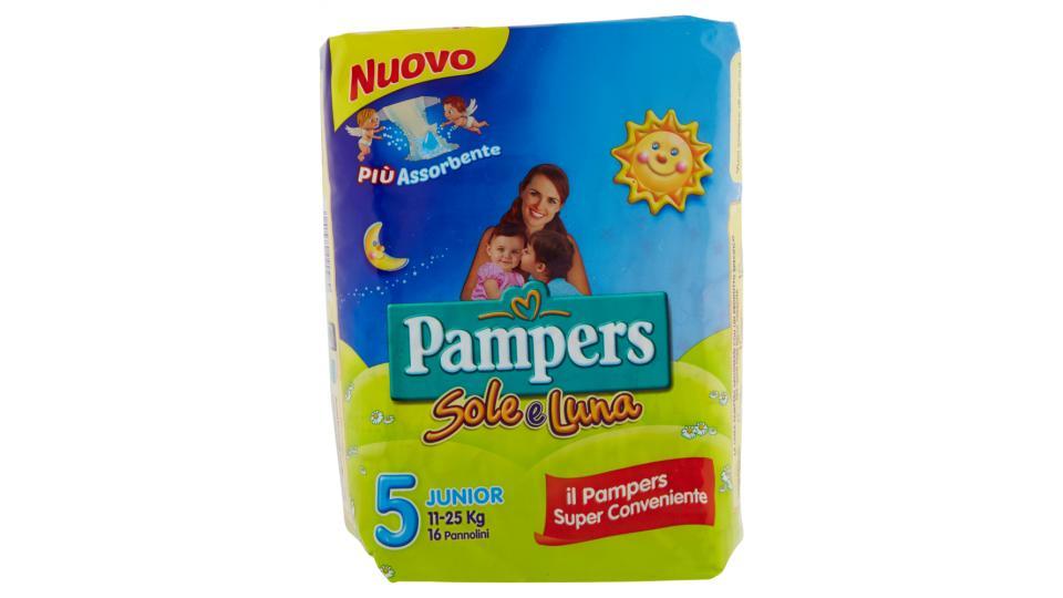 Pampers Sole e Luna Junior x16