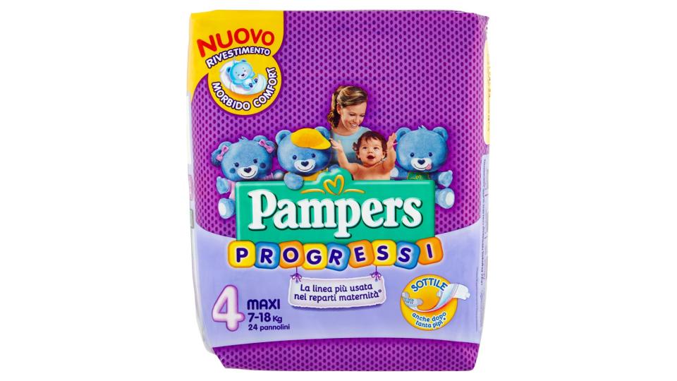 Pampers Progressi 4 maxi 7-18Kg