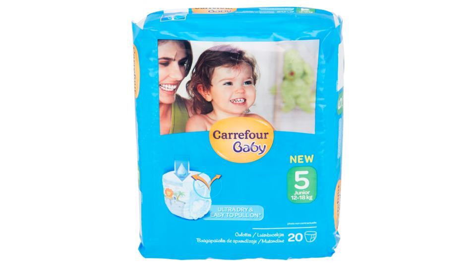 Carrefour Baby 20 Mutandine 5 Junior