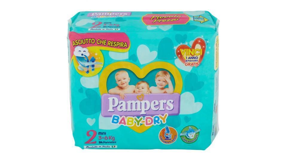 Pampers Baby Dry Downcount Mini x24