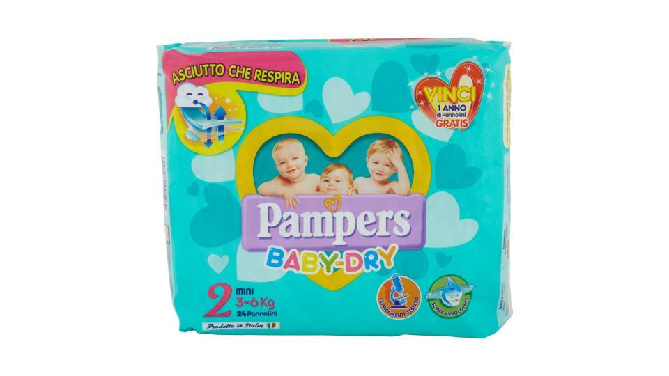 Pampers Baby Dry Downcount Mini x24