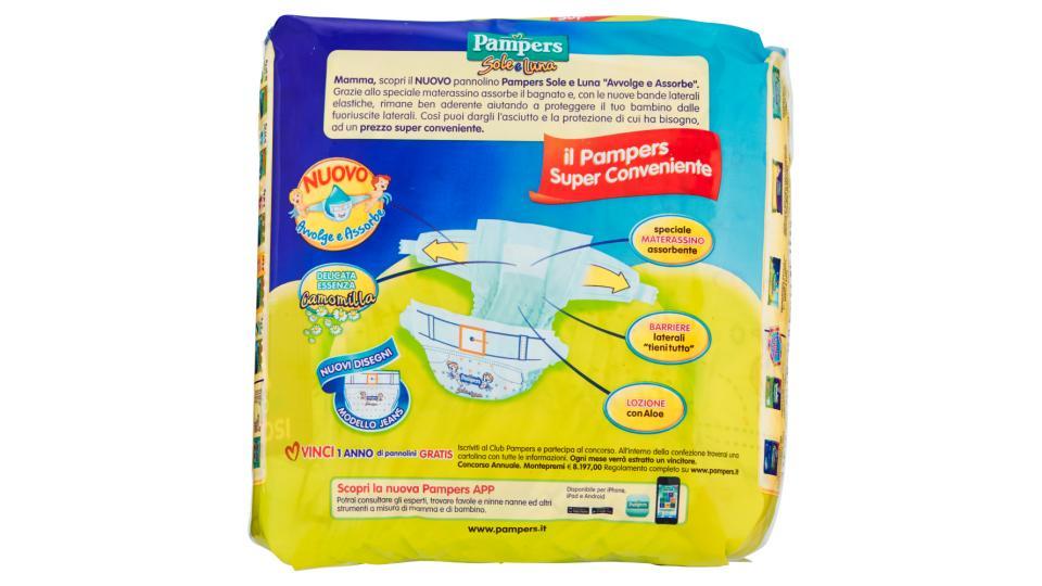 Pampers Sole e Luna 3 midi 4-9 kg