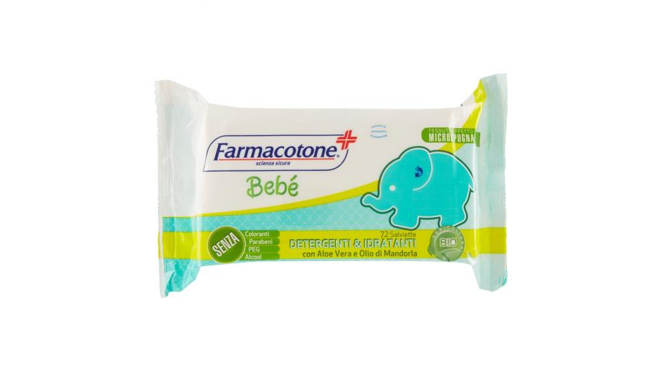 Farmacotone Bebé Salviettine Detergenti & Idratanti