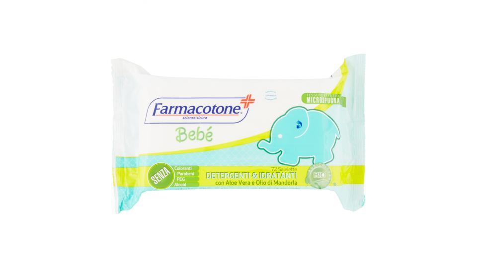 Farmacotone Bebé Salviettine Detergenti & Idratanti