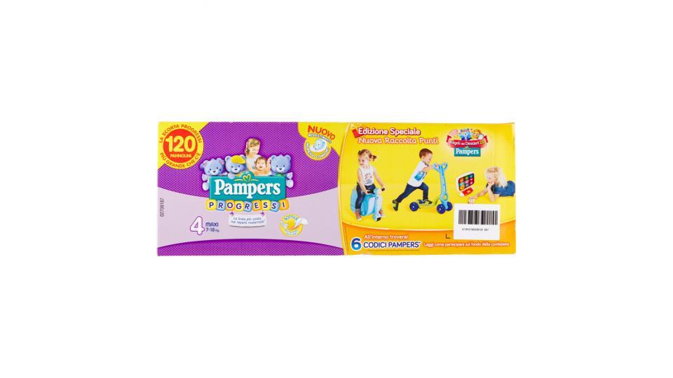 Pampers Progressi 4 Maxi 7-18kg